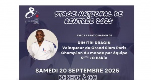 STAGE NATIONAL DE RENTREE